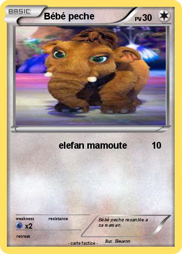 Pokemon Bébé peche