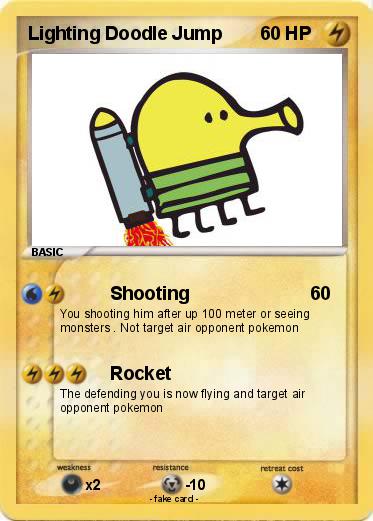 Pokemon Lighting Doodle Jump