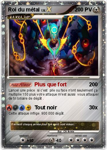 Pokemon Roi du métal