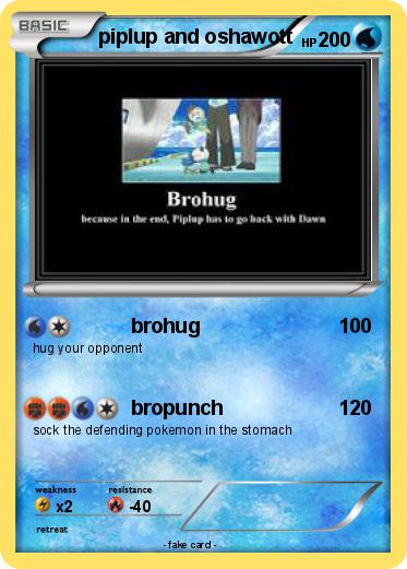 Pokemon piplup and oshawott