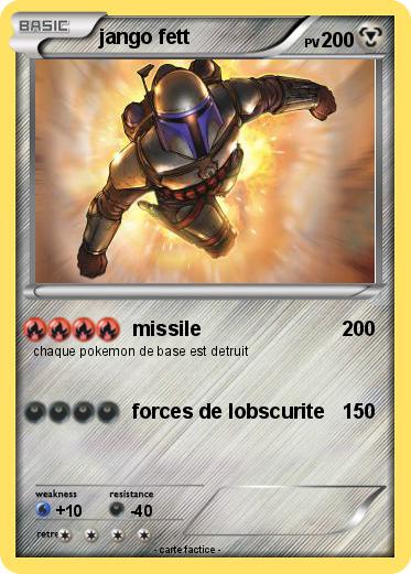 Pokemon jango fett