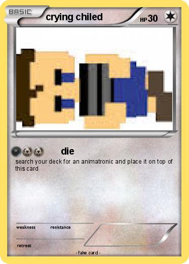 Pokemon crying chiled