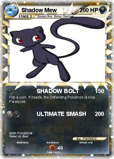 Pokemon Shadow Mew