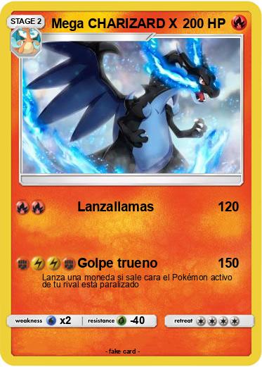 Pokemon Mega CHARIZARD X