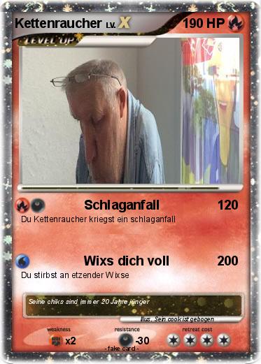 Pokemon Kettenraucher