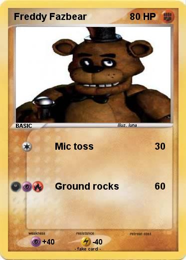 Pokemon Freddy Fazbear