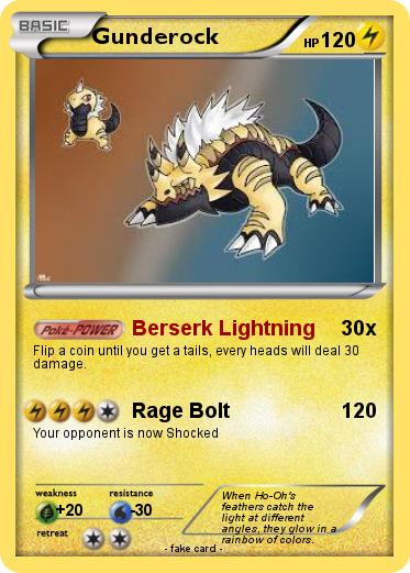 Pokemon Gunderock