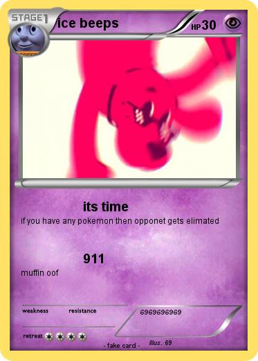 Pokemon ice beeps