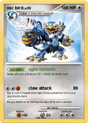 Pokemon vac bird