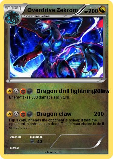 Pokemon Overdrive Zekrom