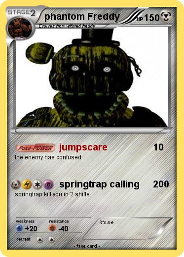 Pokemon phantom Freddy