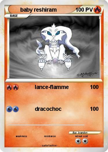 Pokemon baby reshiram
