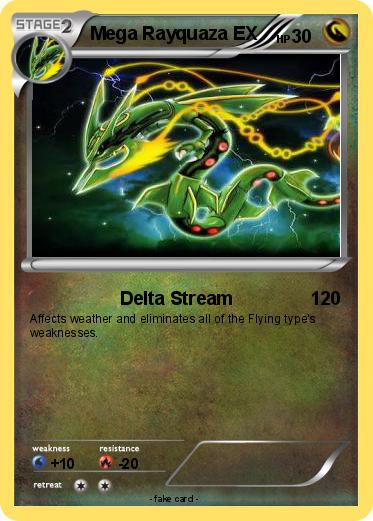 Pokemon Mega Rayquaza EX