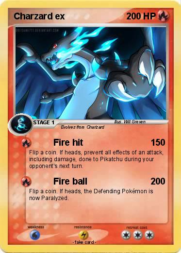 Pokemon Charzard ex