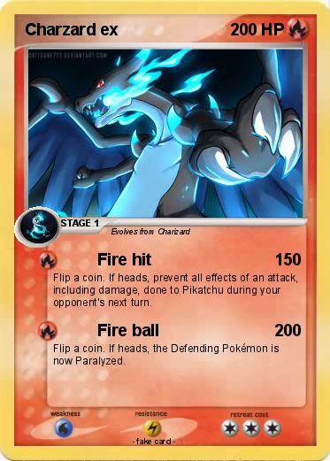 Pokemon Charzard ex
