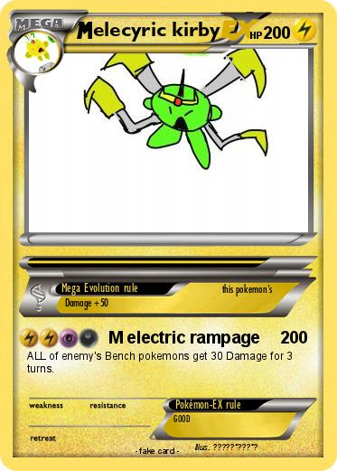 Pokemon elecyric kirby