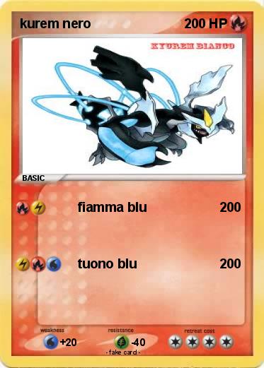 Pokemon kurem nero