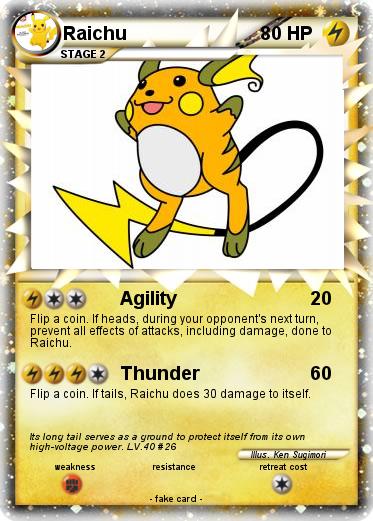 Pokemon Raichu