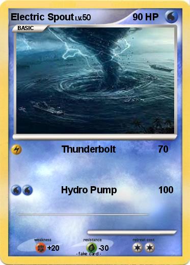Pokemon Electric Spout