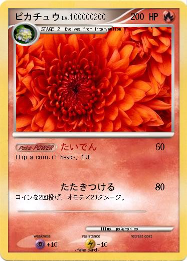 Pokemon ピカチュウ