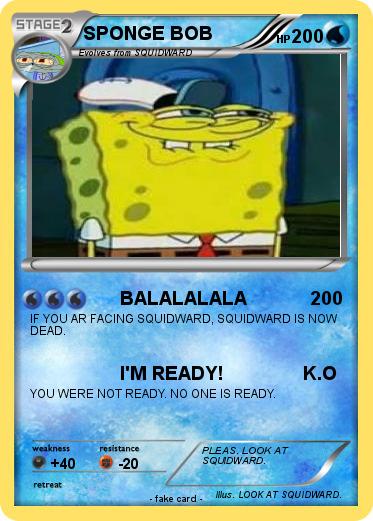 Pokemon SPONGE BOB