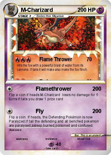 Pokemon M-Charizard