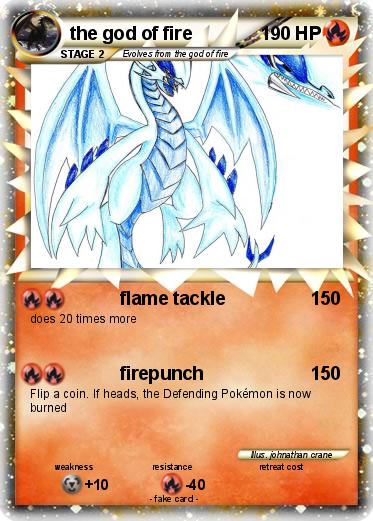 Pokemon the god of fire