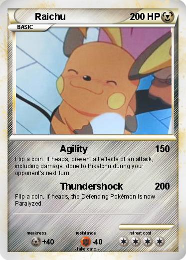 Pokemon Raichu