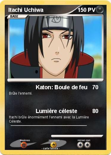 Pokemon Itachi Uchiwa
