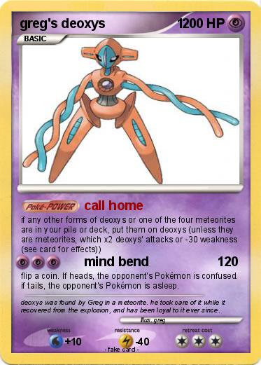 Pokemon greg's deoxys                    1