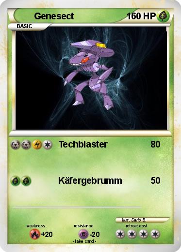 Pokemon Genesect