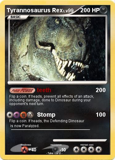 Pokemon Tyrannosaurus Rex