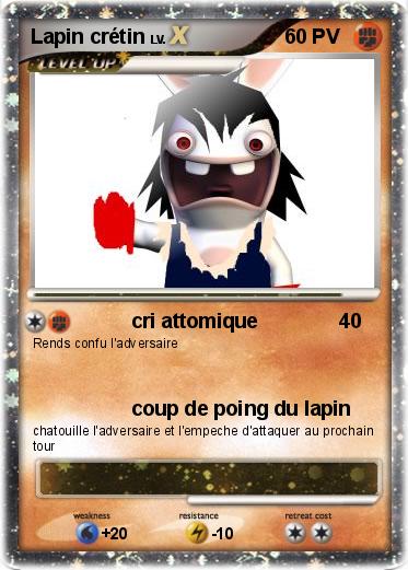 Pokemon Lapin crétin