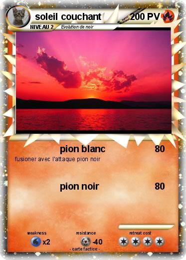 Pokemon soleil couchant