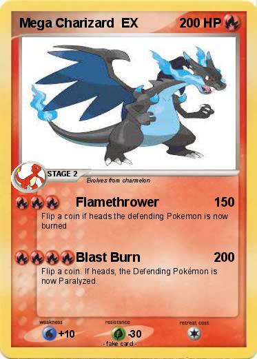 Pokemon Mega Charizard  EX