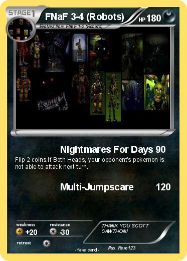 Pokemon FNaF 3-4 (Robots)