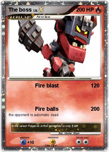 Pokemon The boss