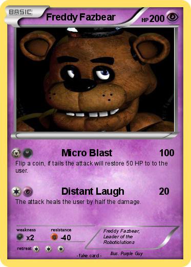 Pokemon Freddy Fazbear