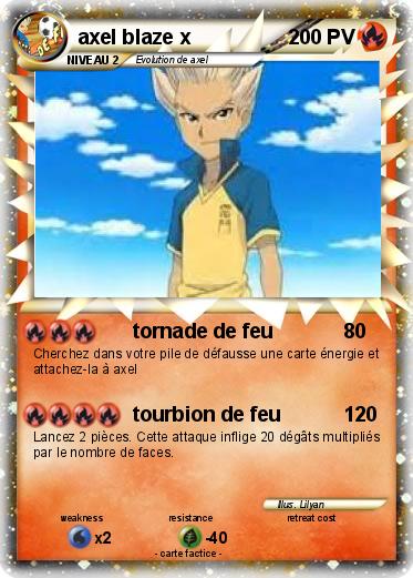 Pokemon axel blaze x