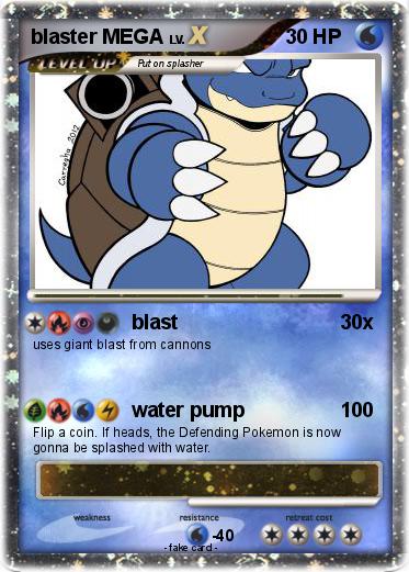 Pokemon blaster MEGA