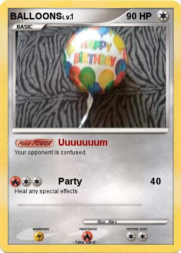 Pokemon BALLOONS