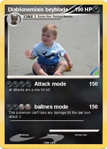 Pokemon Diablonemisis beyblade