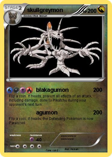 Pokemon skullgreymon