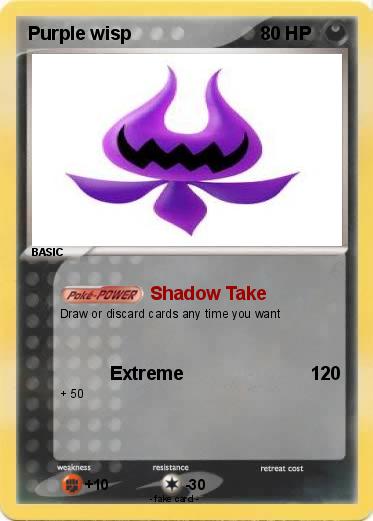 Pokemon Purple wisp
