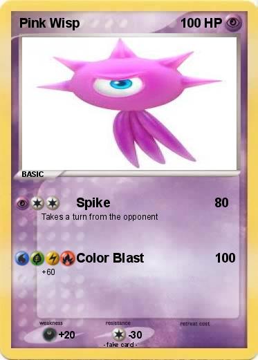 Pokemon Pink Wisp