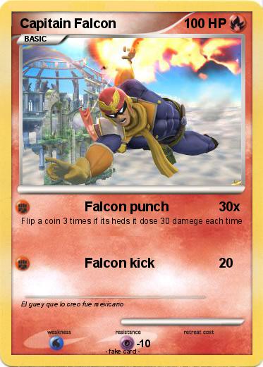 Pokemon Capitain Falcon