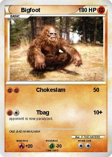 Pokemon Bigfoot