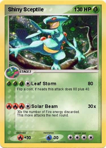 Pokemon Shiny Sceptile