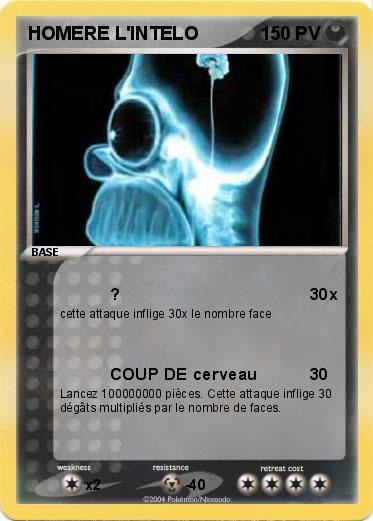 Pokemon HOMERE L'INTELO