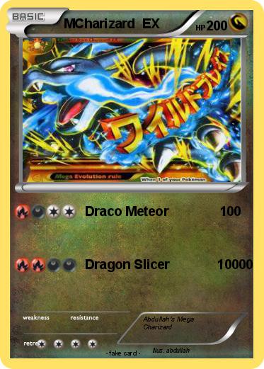 Pokemon MCharizard  EX